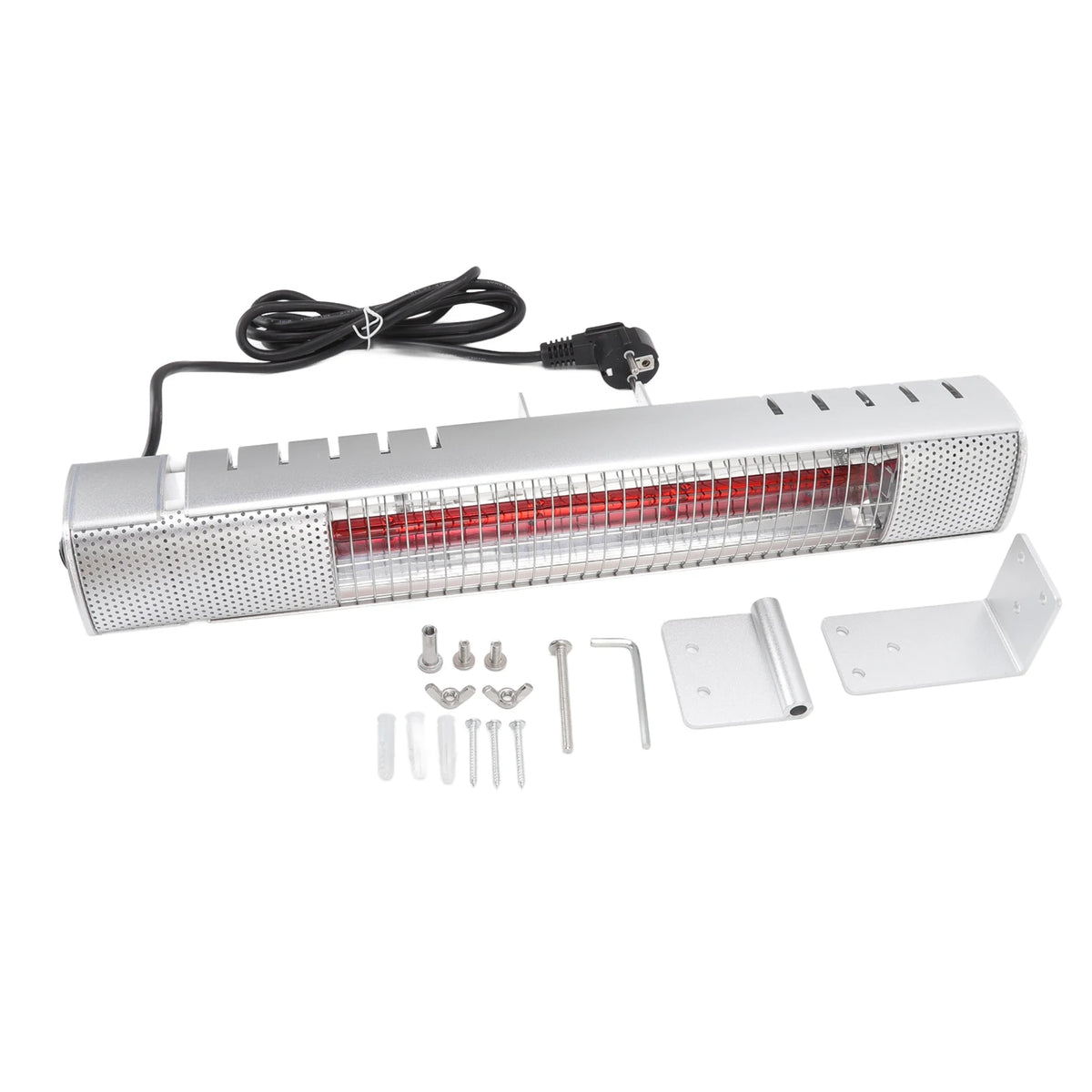 1500W Infrared Wall-Mounted Outdoor Patio Heater | Waterproof Infrared Patio Heater Qst