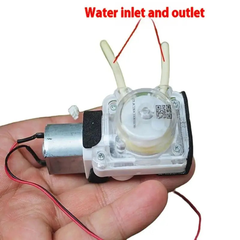 Micro DC 3V–3.7V Self-Priming Peristaltic Water Pump | DIY & Garden Peristaltic Water Pump Qme