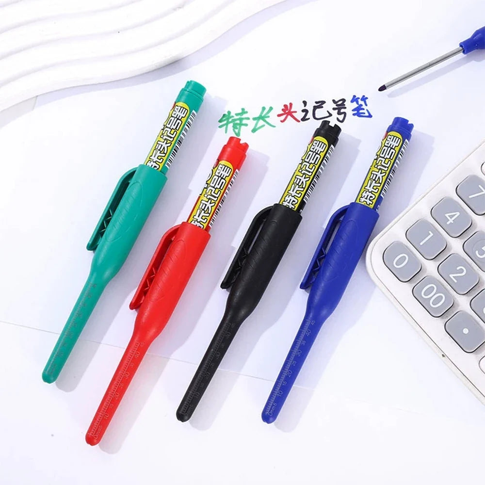 Oil-Based Long Nib Marker Pens for Woodworking & Ceramics Woodworking Marker Pens Qme