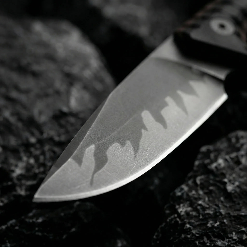 Fixed Blade Camping Knife – High-Hardness Steel with Sheath Fixed Blade Knife Qst