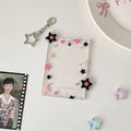 Colorful Star Acrylic Photocard Holder Pendant & Organizer Photocard Holder Pendant Qme A3