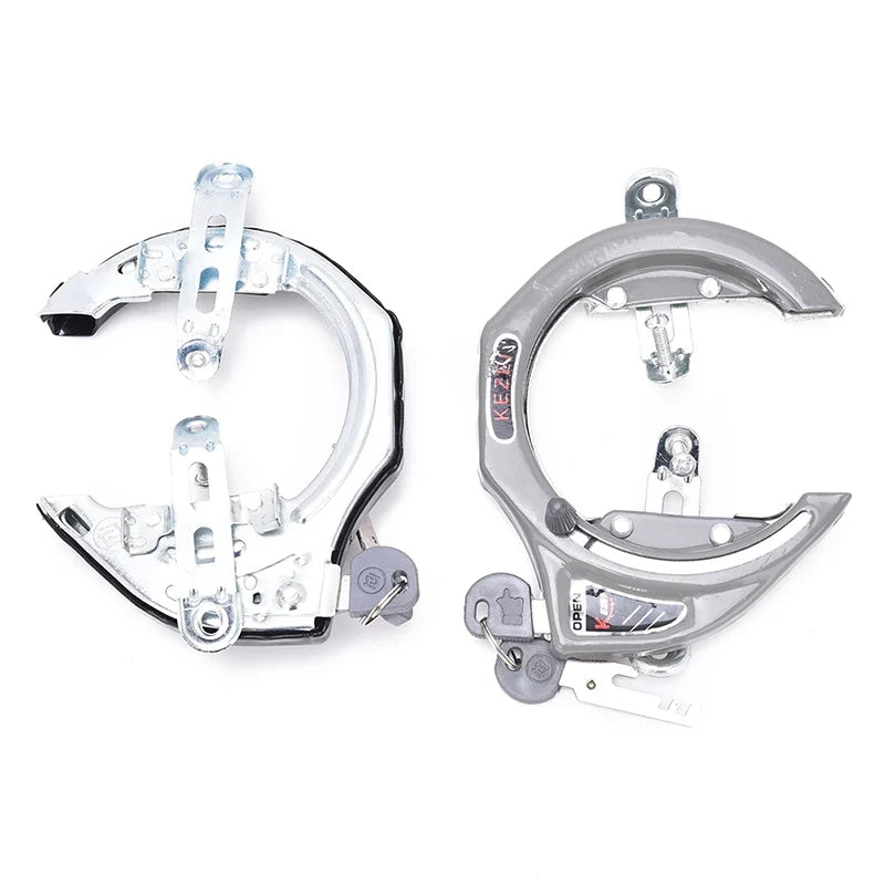 Mountain Bike Steel Chain Lock with Keys – Anti-Theft Bicycle Chain Lock Qme