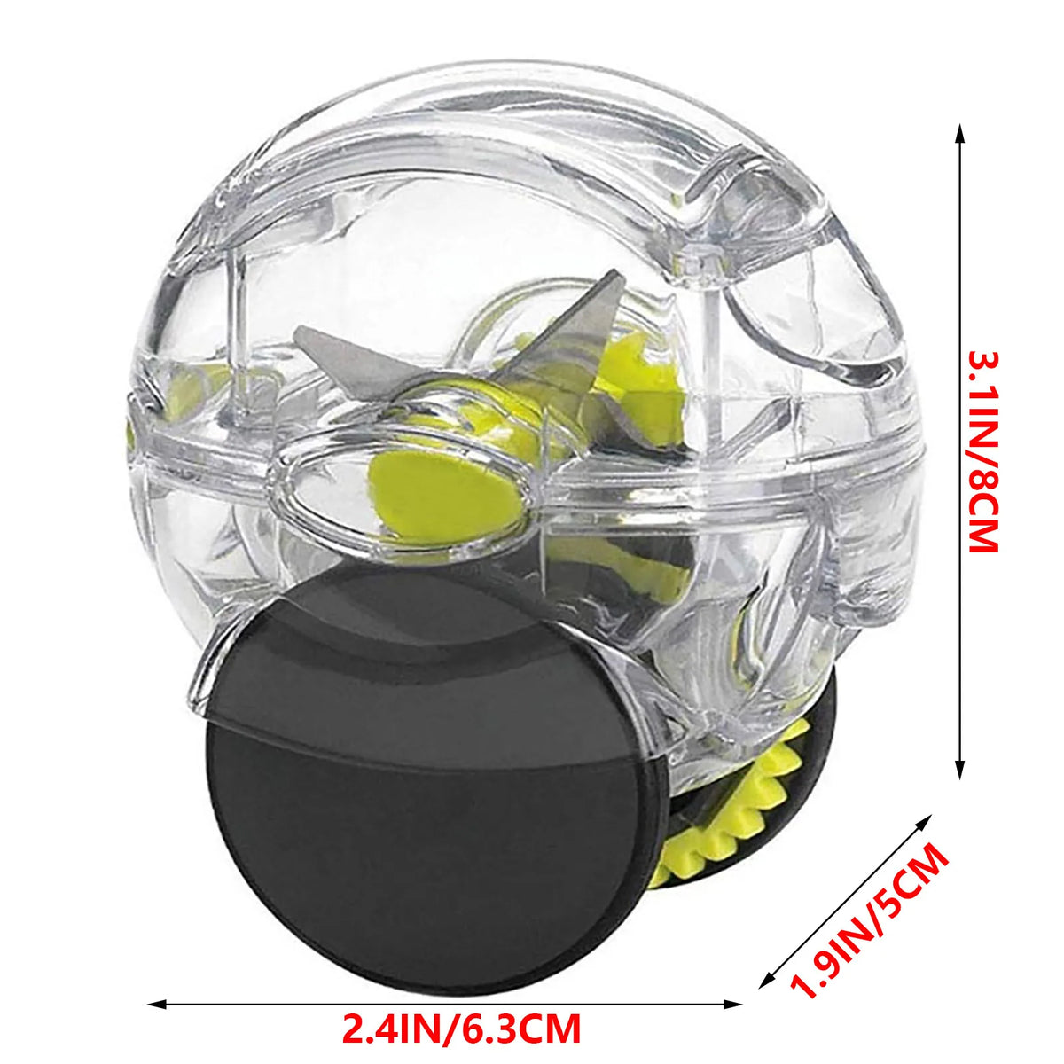 Roller Garlic Chopper Manual Mincer – No-Mess Kitchen Tool Garlic Roller Chopper Qme