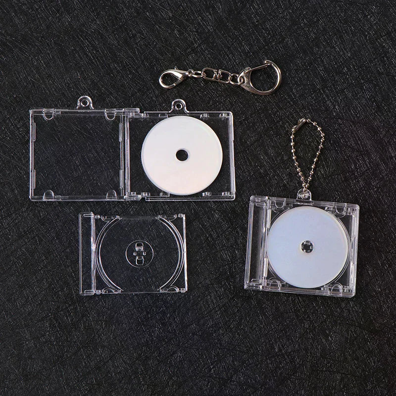 NFC CD Disc Keychain – Personalized Music Lover Gift NFC Keychain Qme