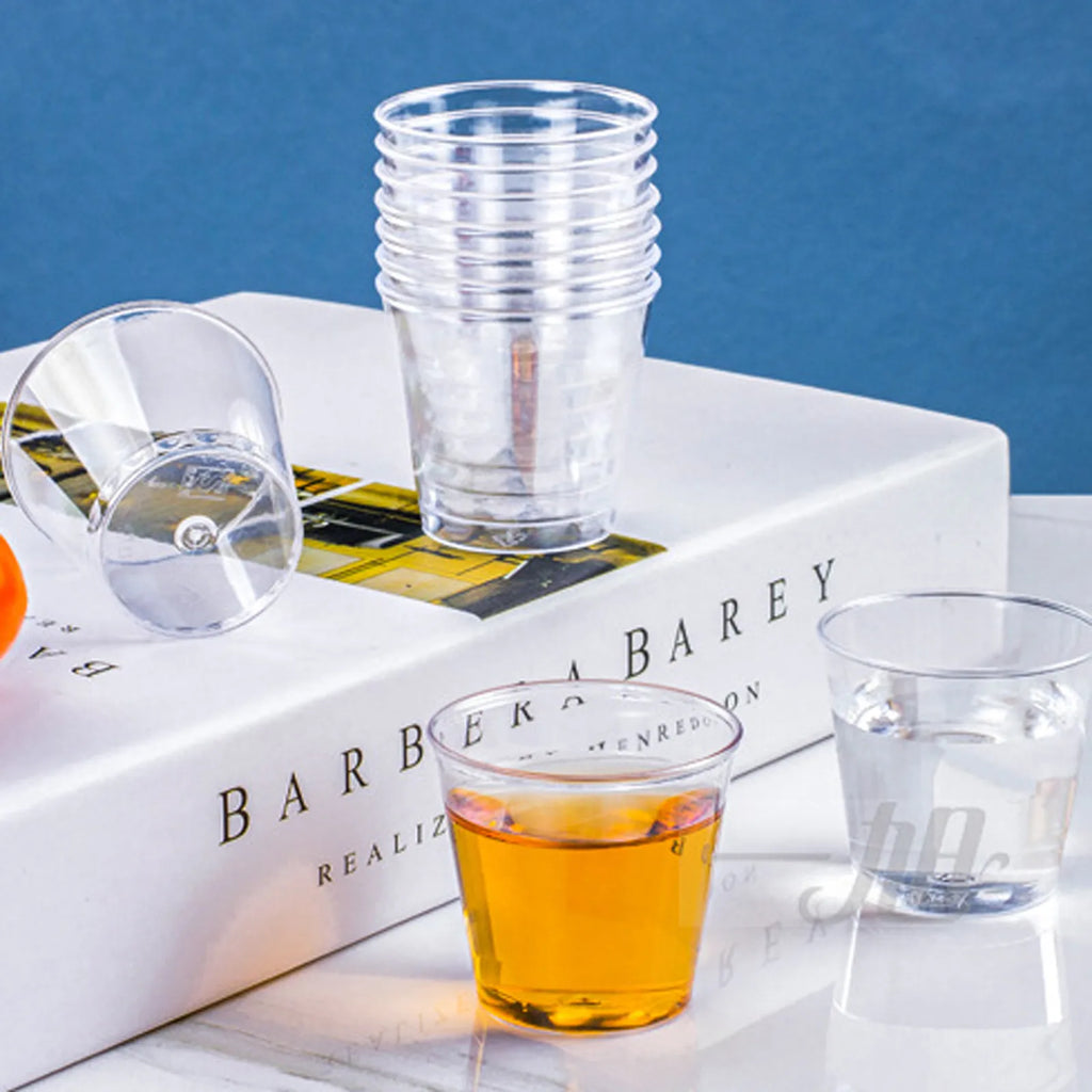 Clear Disposable Cups for Drinks, Milk Tea & Desserts | Qme Disposable Party Cups Qme