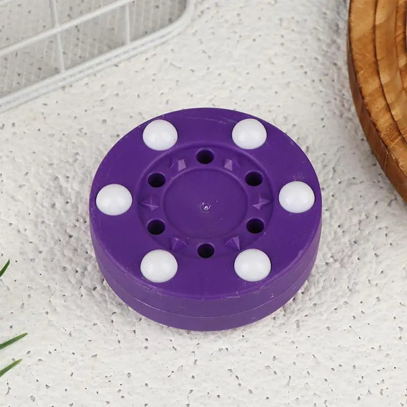 Inline Roller Hockey Pucks – 6-Ball Street Training Set Street Hockey Pucks Qst Purple