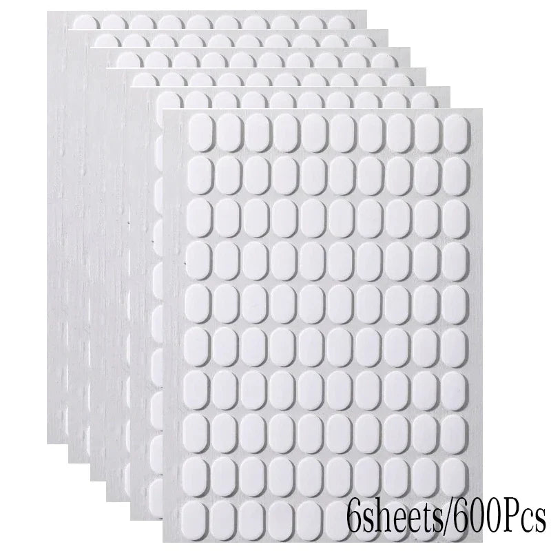 Double-Sided Nail Tips Adhesive Tape – Traceless Gel Strips Nail Art Adhesive Qme 600PCS