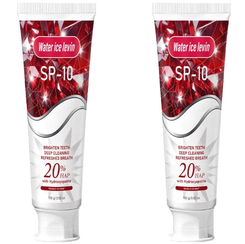 20% HAP Hydroxyapatite Toothpaste SP-10 Deep Clean & Whitening Whitening Toothpaste Qme RED