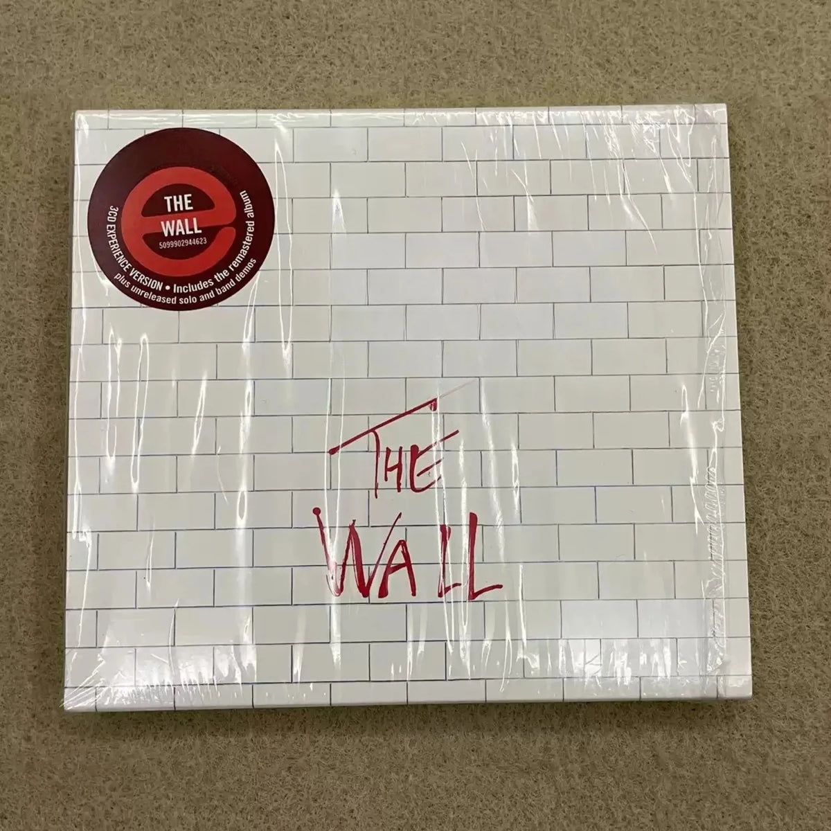 Classic Rock Concept CD Album Brick Wall Art Cover Remastered Collector's Music CD Qme