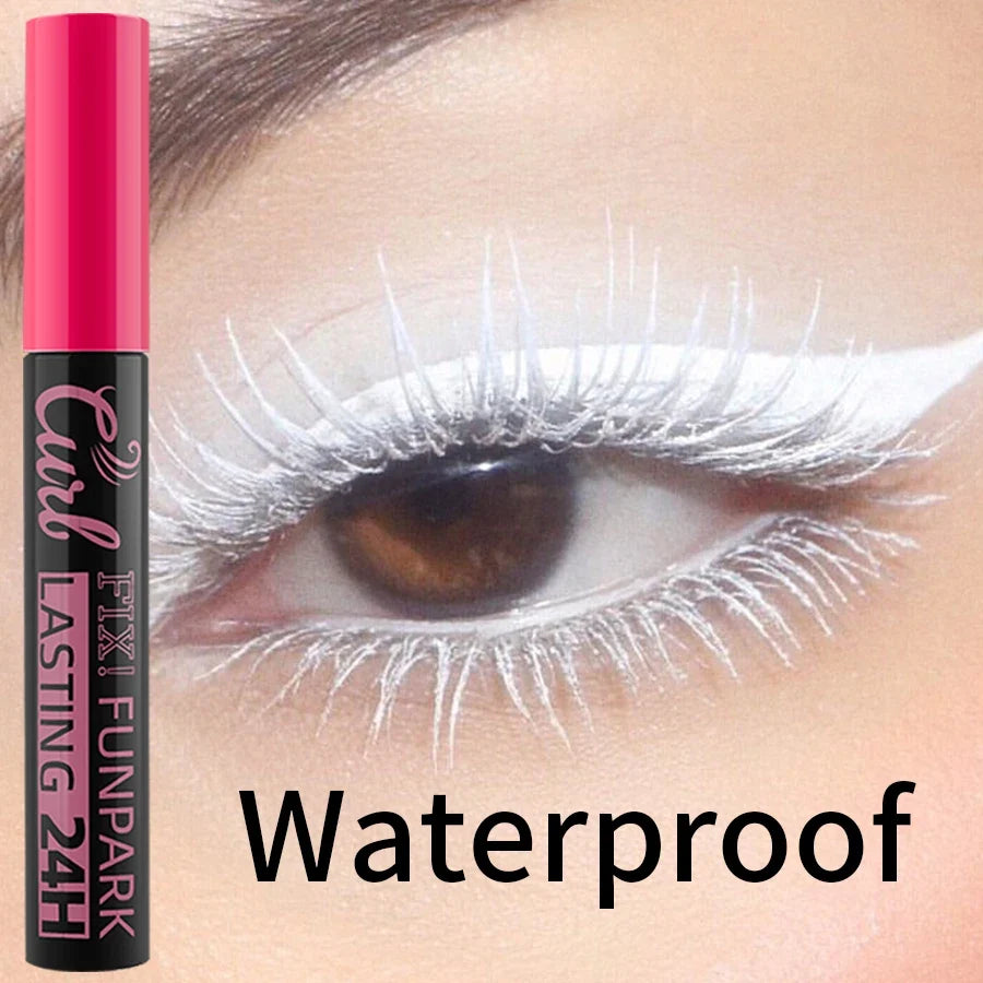 Waterproof Curling Mascara – Thick & Long-Lasting | 9 Colors Waterproof Mascara Qme