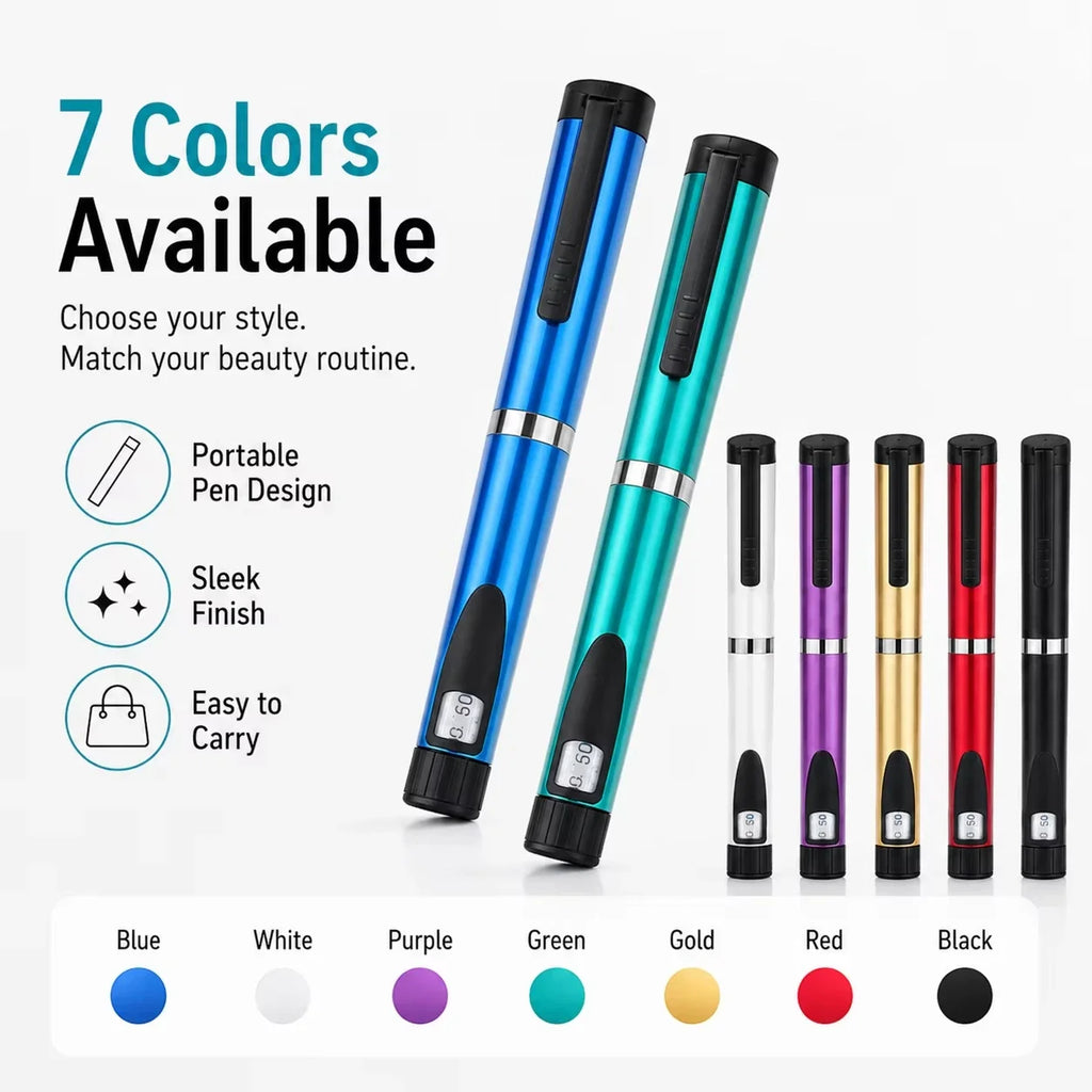 Reusable V3 Metal Injection Pen Set – Adjustable Dose, Home Use Injection Pen Device Qst