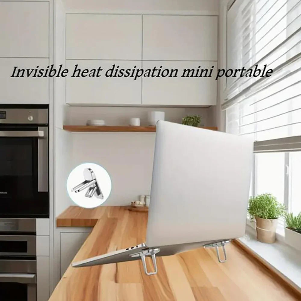 Mini Foldable Laptop Stand | Portable Keyboard Riser Laptop Stand Qme