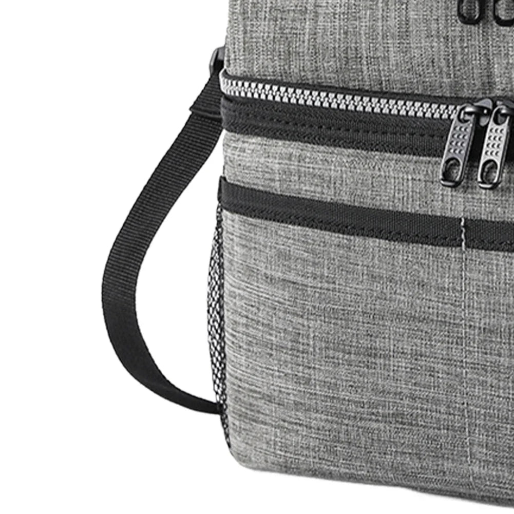 Double Deck Insulated Lunch Bag | Thermal Picnic Bag for Work Insulated Lunch Bag Qme