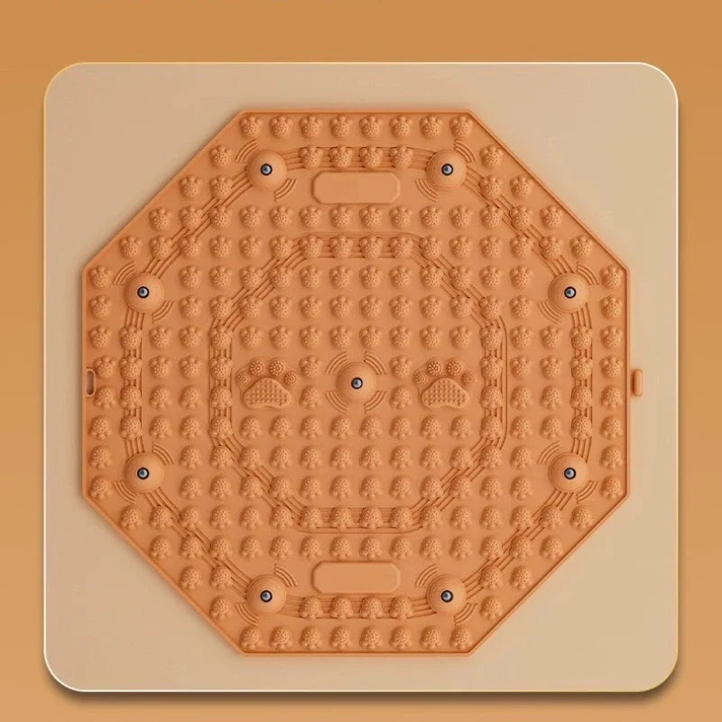 Round Acupressure Foot Board – TCM Jogging Massage Mat Acupressure Foot Board Qme
