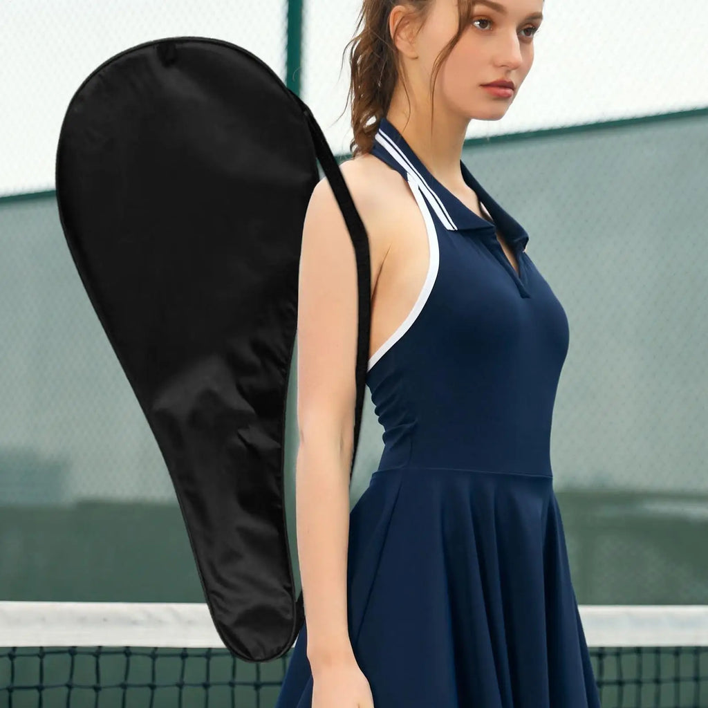 Tennis & Badminton Racket Carrying Bag | 70x30cm Polyester Racket Carrying Bag Qme