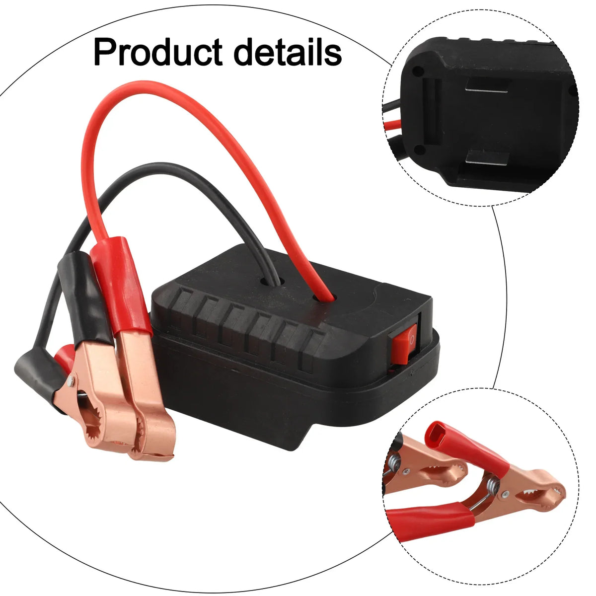 Lithium Car Battery Jump Starter – Dual USB Ports Car Jump Starter Qme