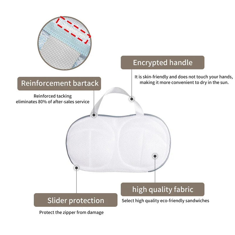 Bra Laundry Bag – Anti-Deformation Mesh Wash Bag for Delicates Mesh Laundry Bag Qme