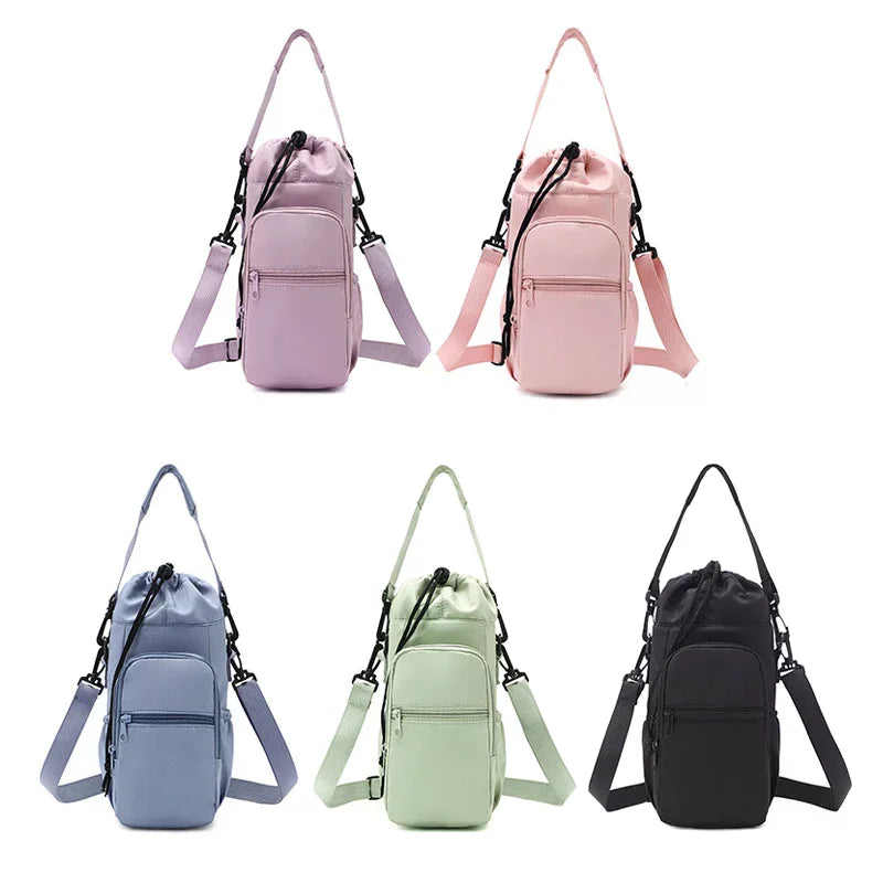 Insulated Water Bottle Carrier Bag with Adjustable Strap Bottle Carrier Bag Qme