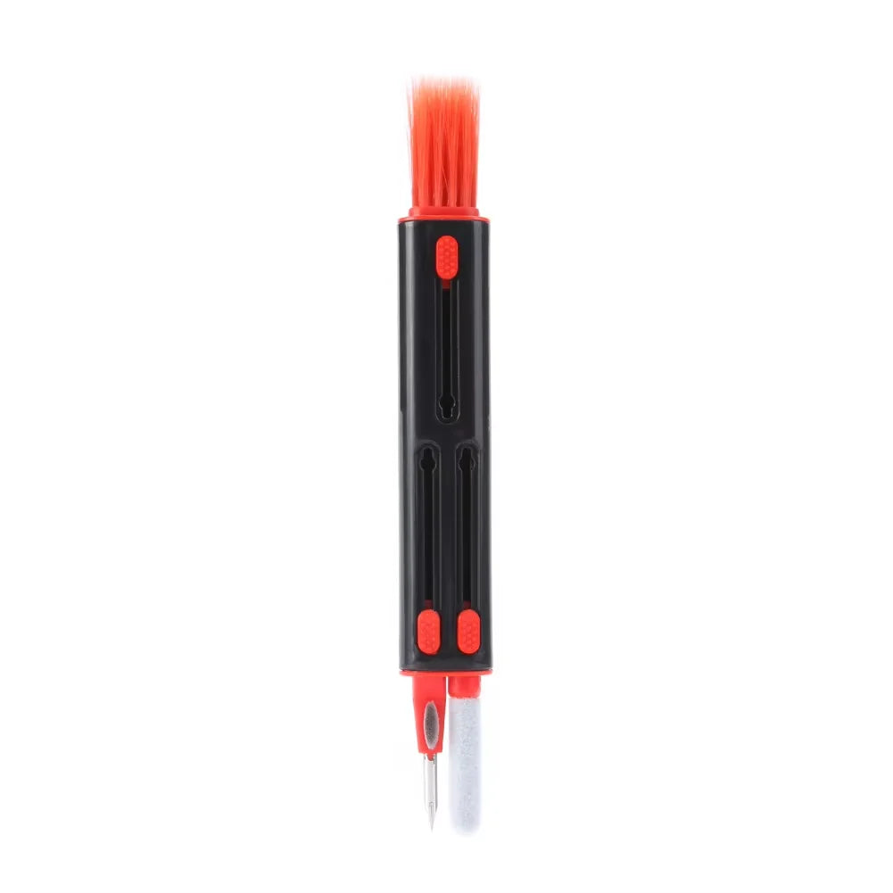 Multifunction Earbuds & Keyboard Cleaning Pen Kit Electronics Cleaning Kit Qst 1pc Black