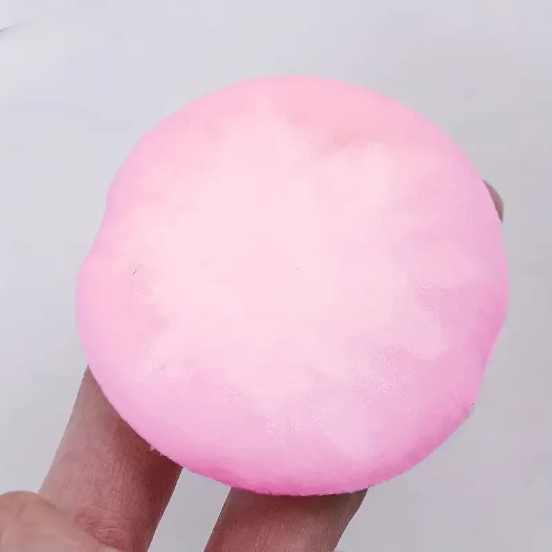 Soft Velvet Round Powder Puffs 10-Pack – Flawless Coverage Powder Puff Set Qme