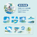 Landscaping PET Washi Tape Decorative Stickers – 2M Roll Decorative Washi Tape Qme A