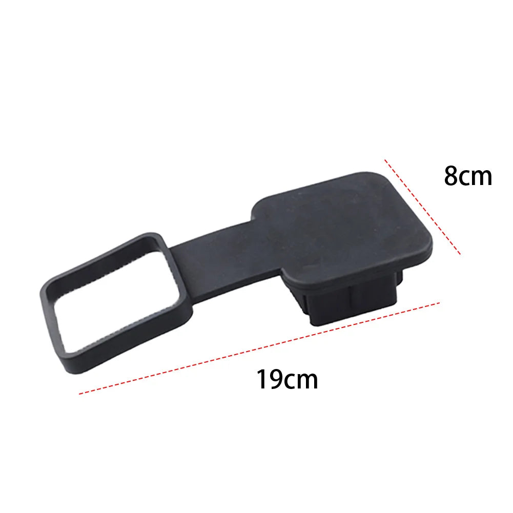 Trailer Hitch Receiver Cover Plug – Waterproof TPU Cap Protector Hitch Receiver Cover Qme