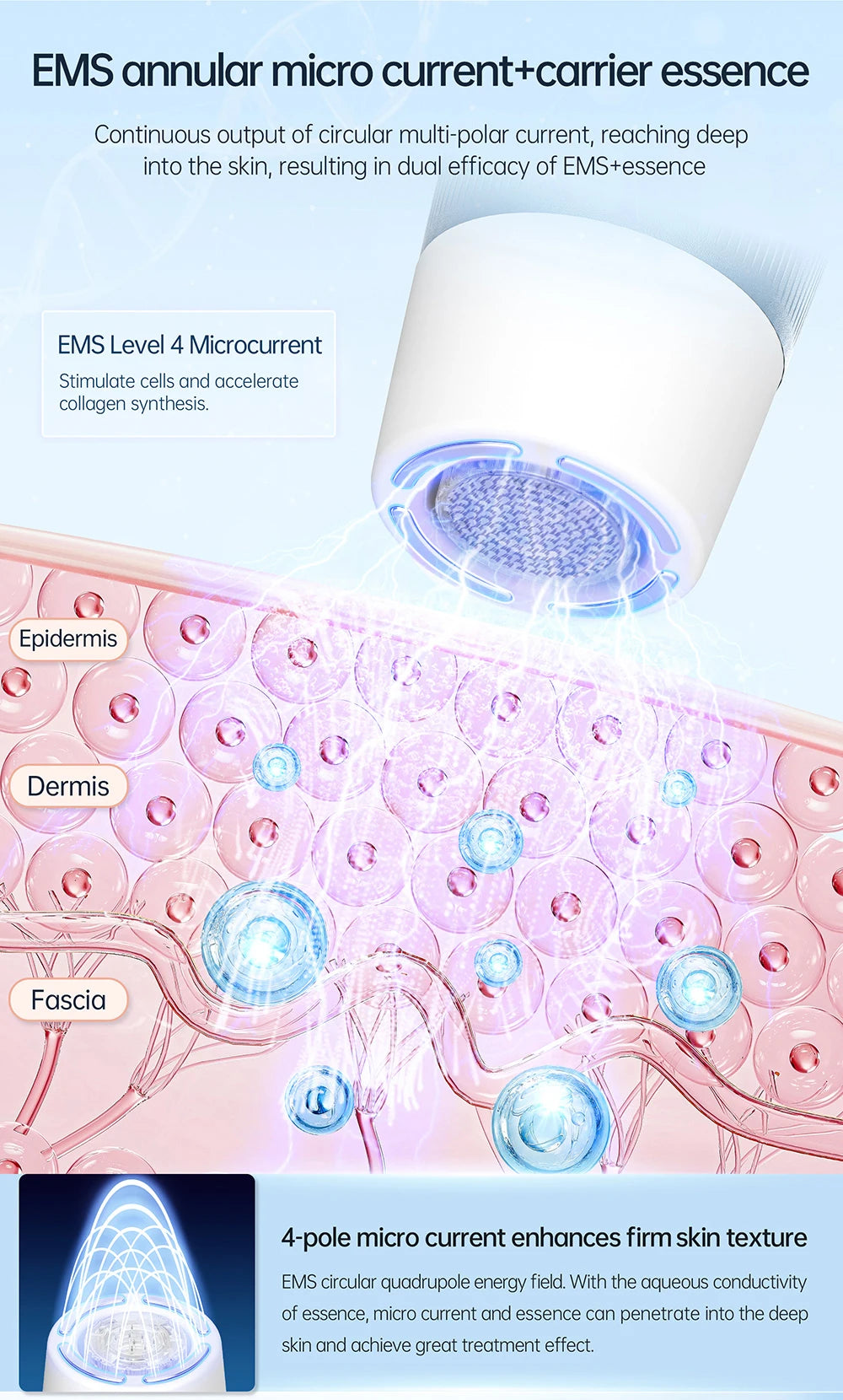 Hello Face H5 EMS Microneedling Pen + M300 LED Mask 2-in-1 Kit Microneedling Pen Kit Qst