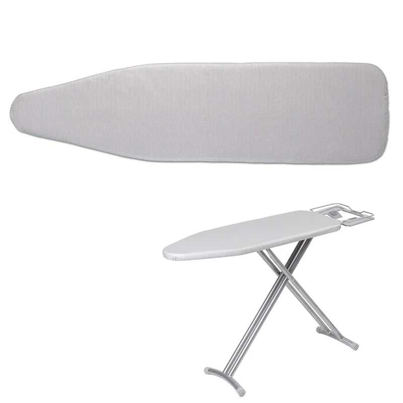 Silver-Coated Padded Ironing Board Cover | Heat Resistant Ironing Board Cover Qst