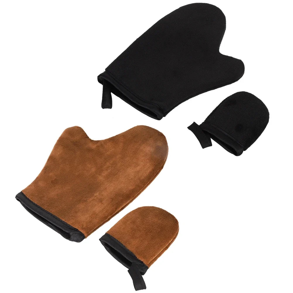 Self Tanning Mitt – Soft Reusable Lotion Applicator Glove Self Tanning Mitt Qme
