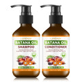 Batana Oil Shampoo & Conditioner Set – All Hair Types Hair Care Set Qst Nourishing