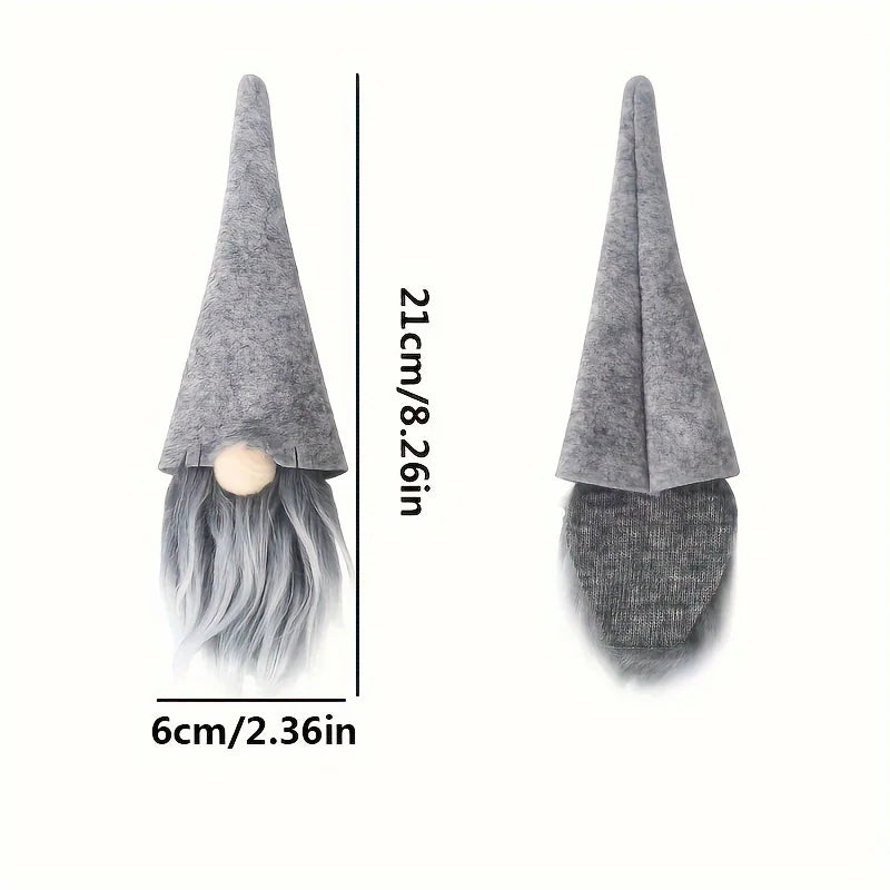 Christmas Elf Dwarf Faceless Doll Wine Bottle Covers – Set of 6 Christmas Bottle Covers Qme