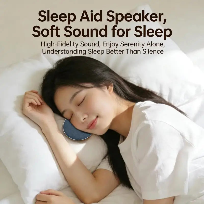 Bluetooth 5.4 Under-Pillow Speaker & White Noise Sound Machine Pillow Speaker Qme