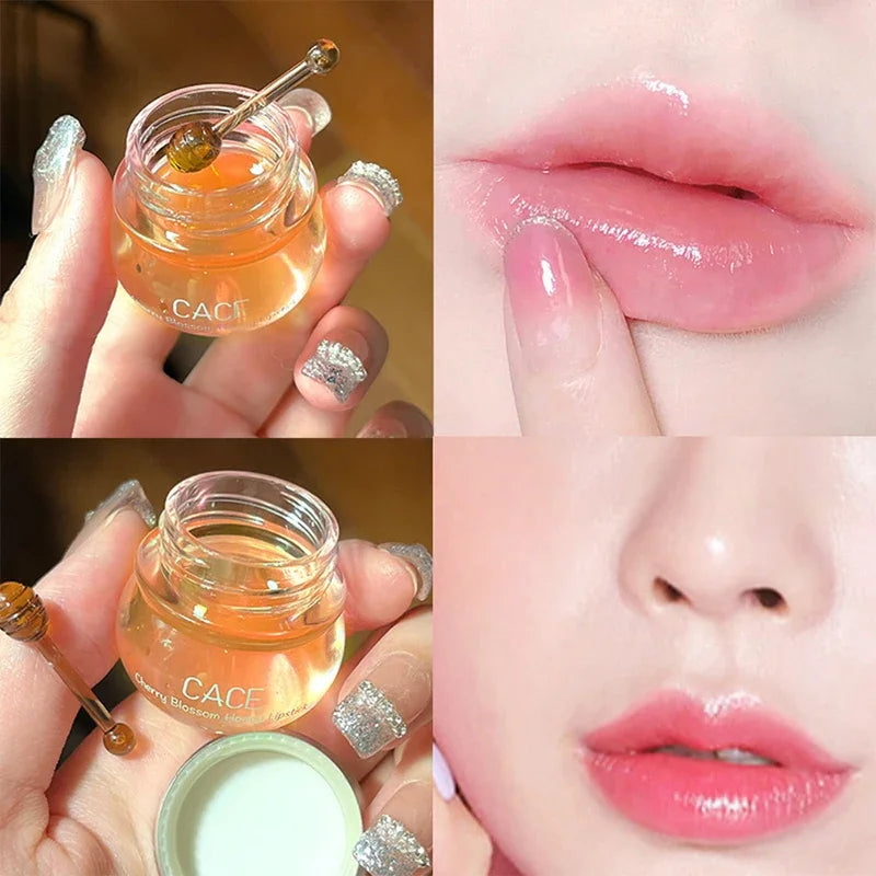 CACE Cherry Blossom Honey Lip Balm – Hydrating & Plumping Lip Balm Qme 02