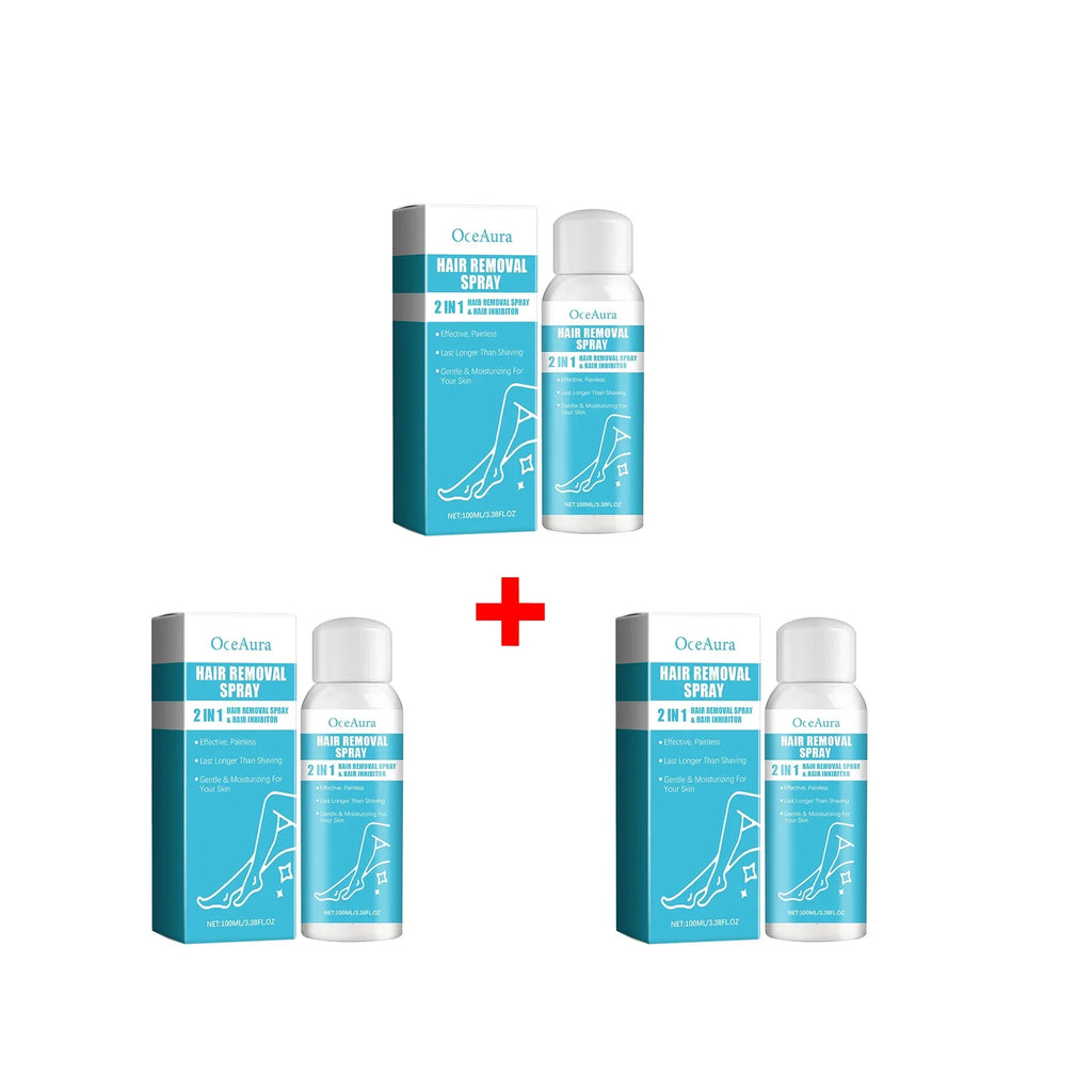 Natural Hair Removal Spray – Body, Armpit & Leg Depilatory Depilatory Spray Qme 300ml Boxed