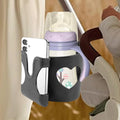 Universal Stroller Cup Holder & Phone Stand – Pram & Bike Stroller Cup Holder Qme Other