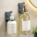 No-Drill Shower Caddy Hanging Rack – Bathroom Organizer Bathroom Hanging Rack Qme GRAY