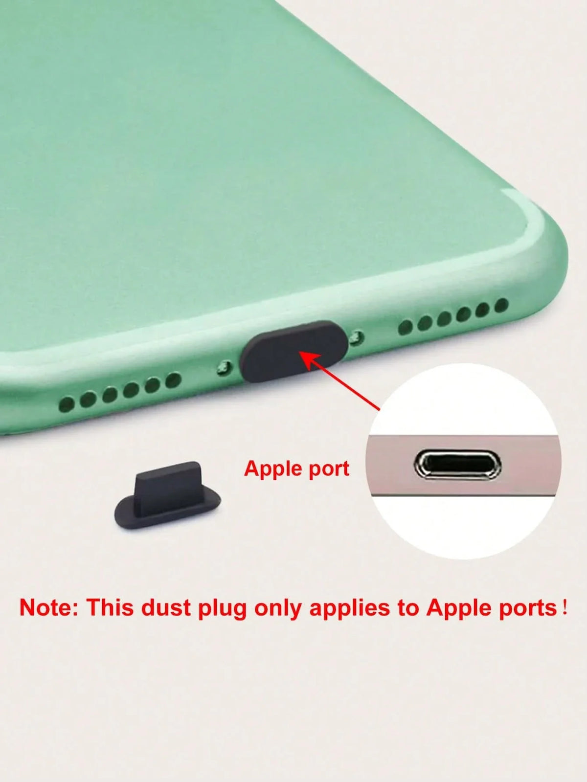 8-Piece Phone Charging Port & Speaker Cleaning Brush Kit Phone Cleaning Kit Qme
