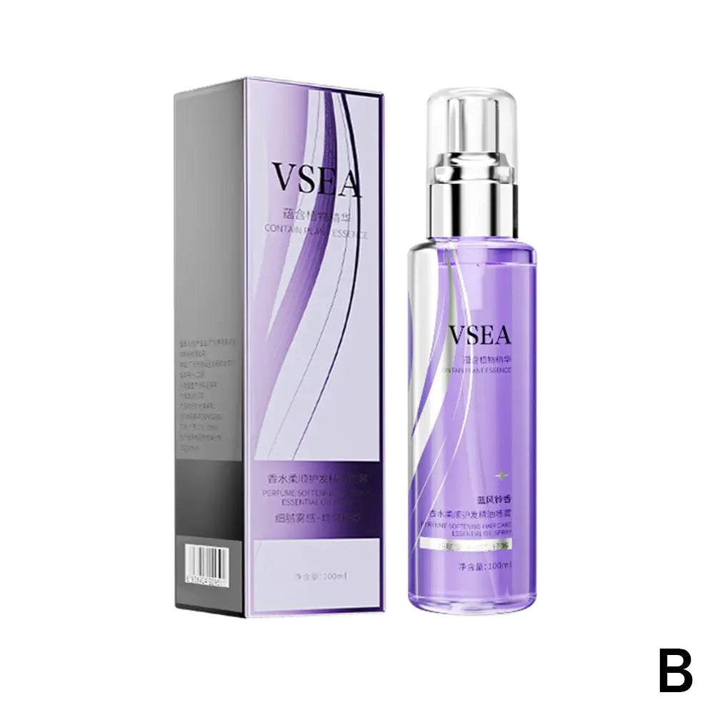 Women's Hair Care Essential Oil Spray – Smooth & Frizz-Free Hair Oil Spray Qme B CN