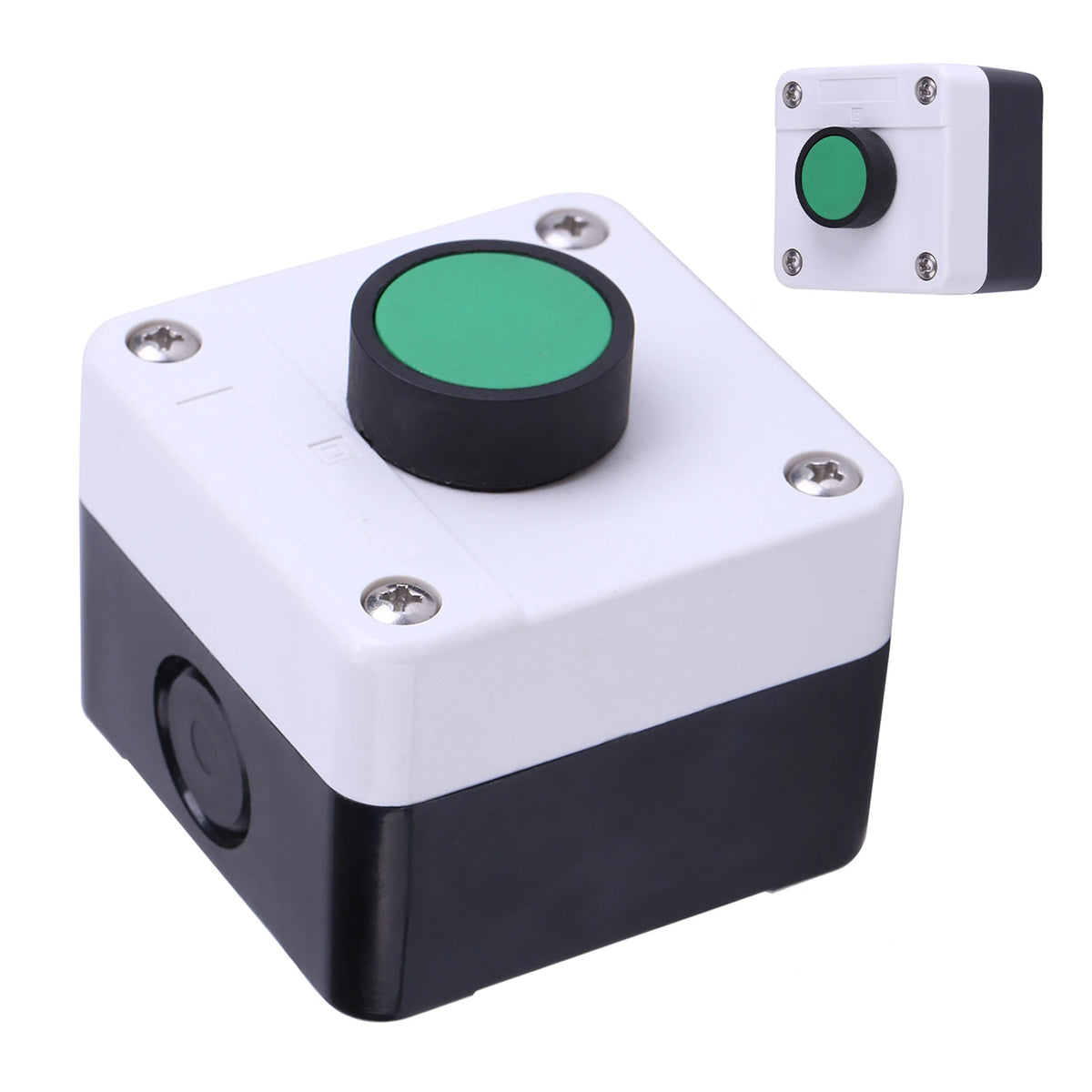 Weatherproof Green Push Button Control Box for Gate Opener Push Button Switch Box Qst