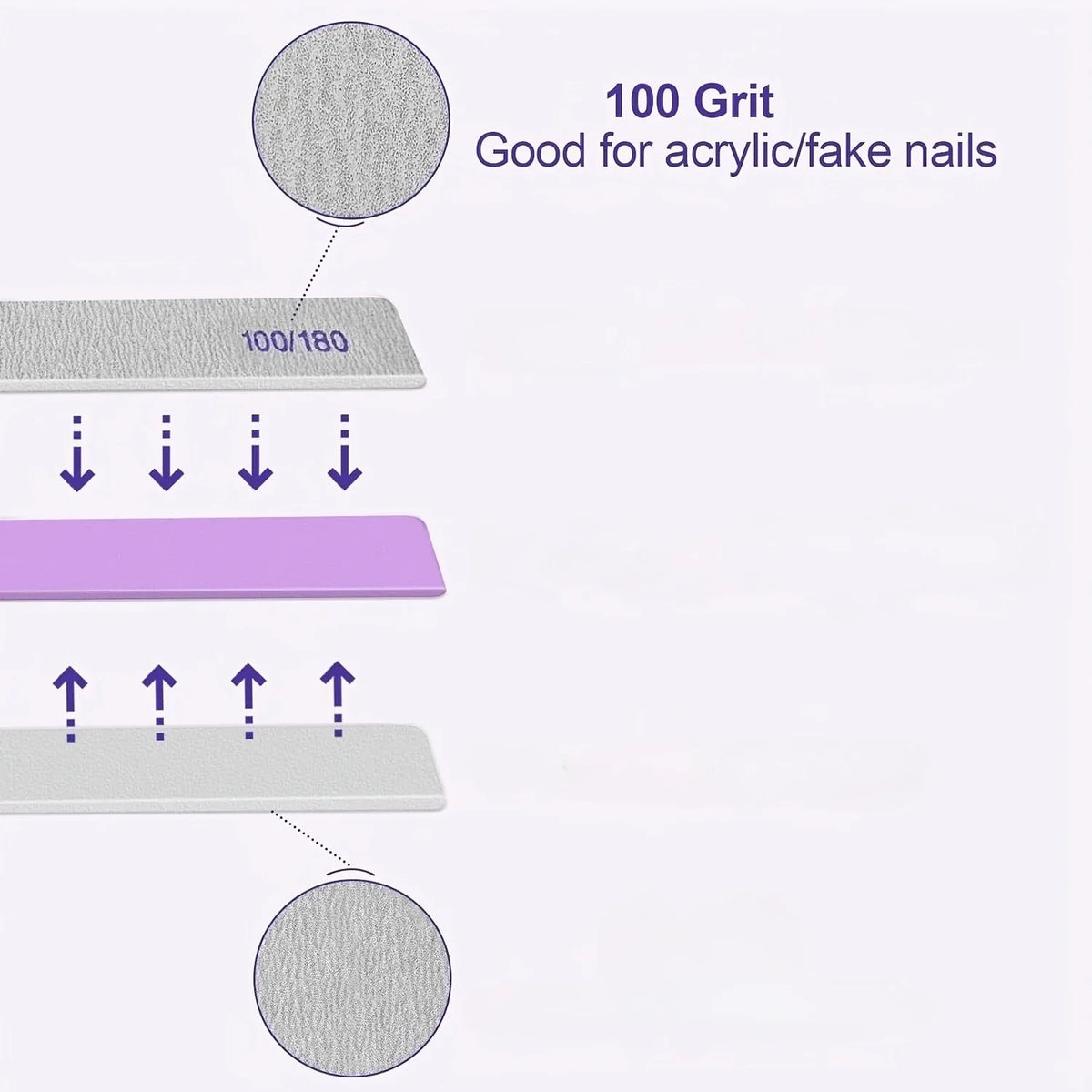Thickened Reusable Wood Nail File Scraper Manicure Tool | Qme Nail File Scraper Qme