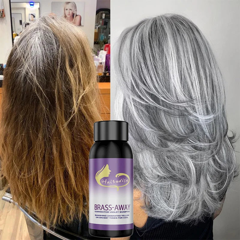 Purple Hair Mask Toning Shampoo – Neutralize Brassiness Purple Hair Mask Qst