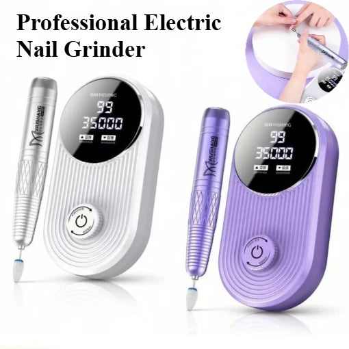 Professional Electric Nail Drill Kit – 50,000 RPM Manicure Set Electric Nail Drill Qst