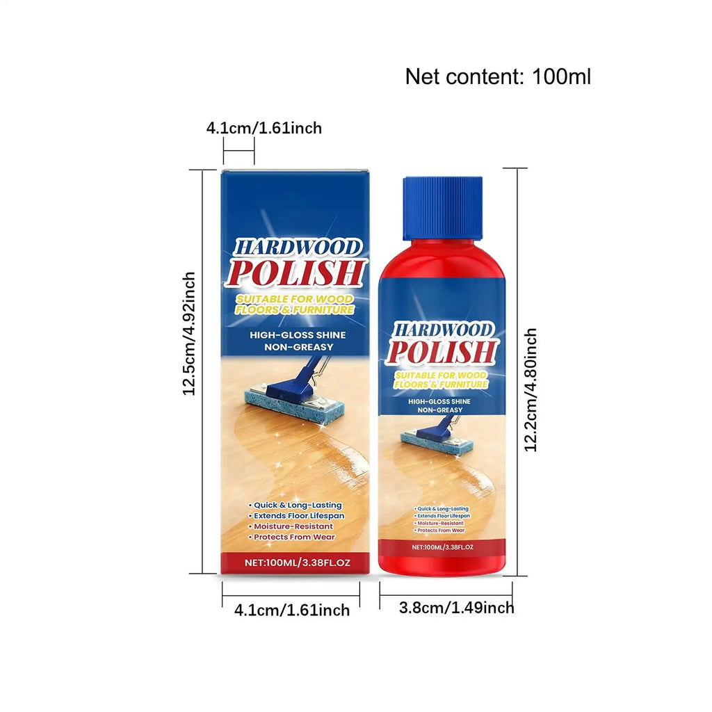Wood Floor Cleaner Scratch Repair & Laminate Shine Polish 100ml Floor Cleaner Polish Qme