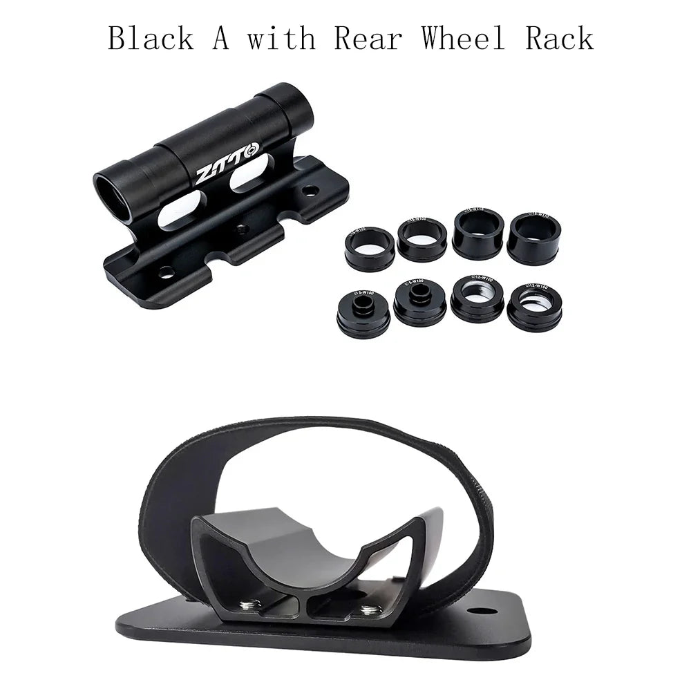 ZTTO Bike Fork Mount Quick Release Thru Axle Car Carrier Block Bike Fork Mount Carrier Qme with Rear Wheel Rack 1 China Mainland