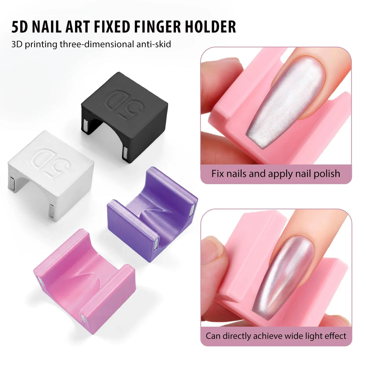 Cat Eye Magnet Stick 5D Velvet Gel Nail Art Tool | Qme Nail Art Magnet Tool Qme