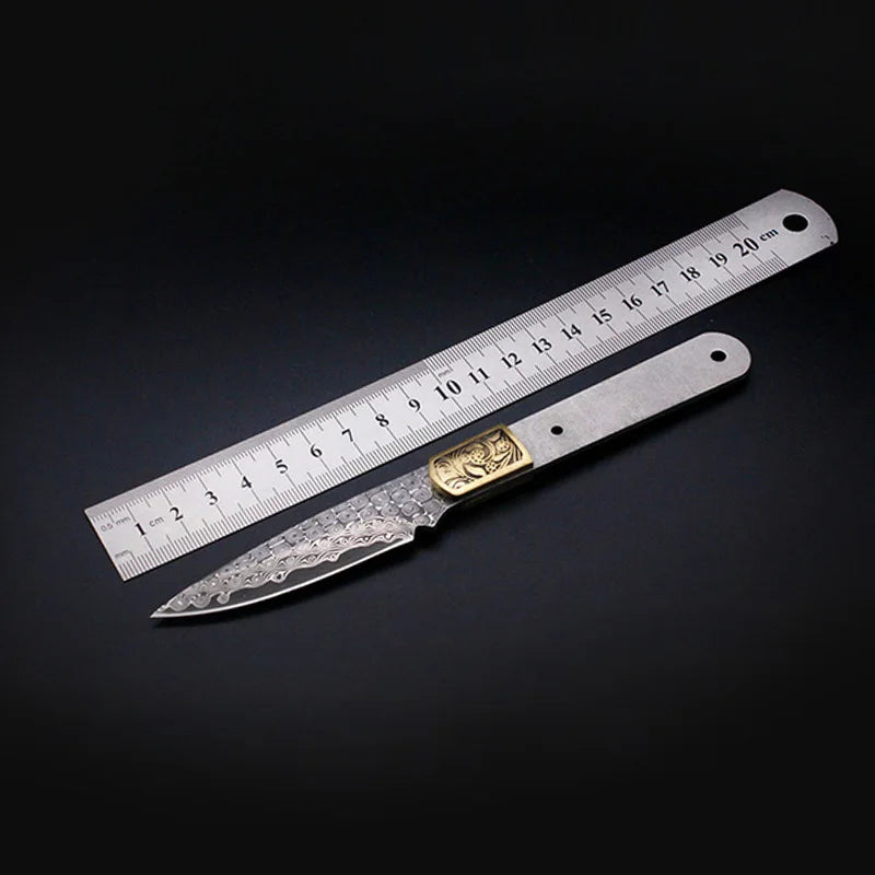 Swayboo Damascus Steel DIY Knife Blade Blank – Fixed Blade DIY Knife Blank Qst Default Title
