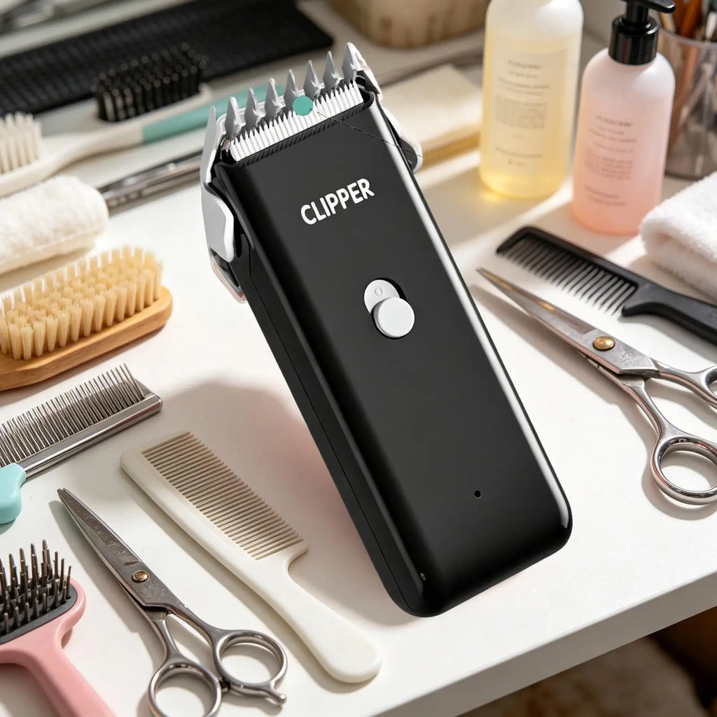 Portable Rechargeable Dog Clipper & Pet Grooming Trimmer Pet Grooming Clipper Qme