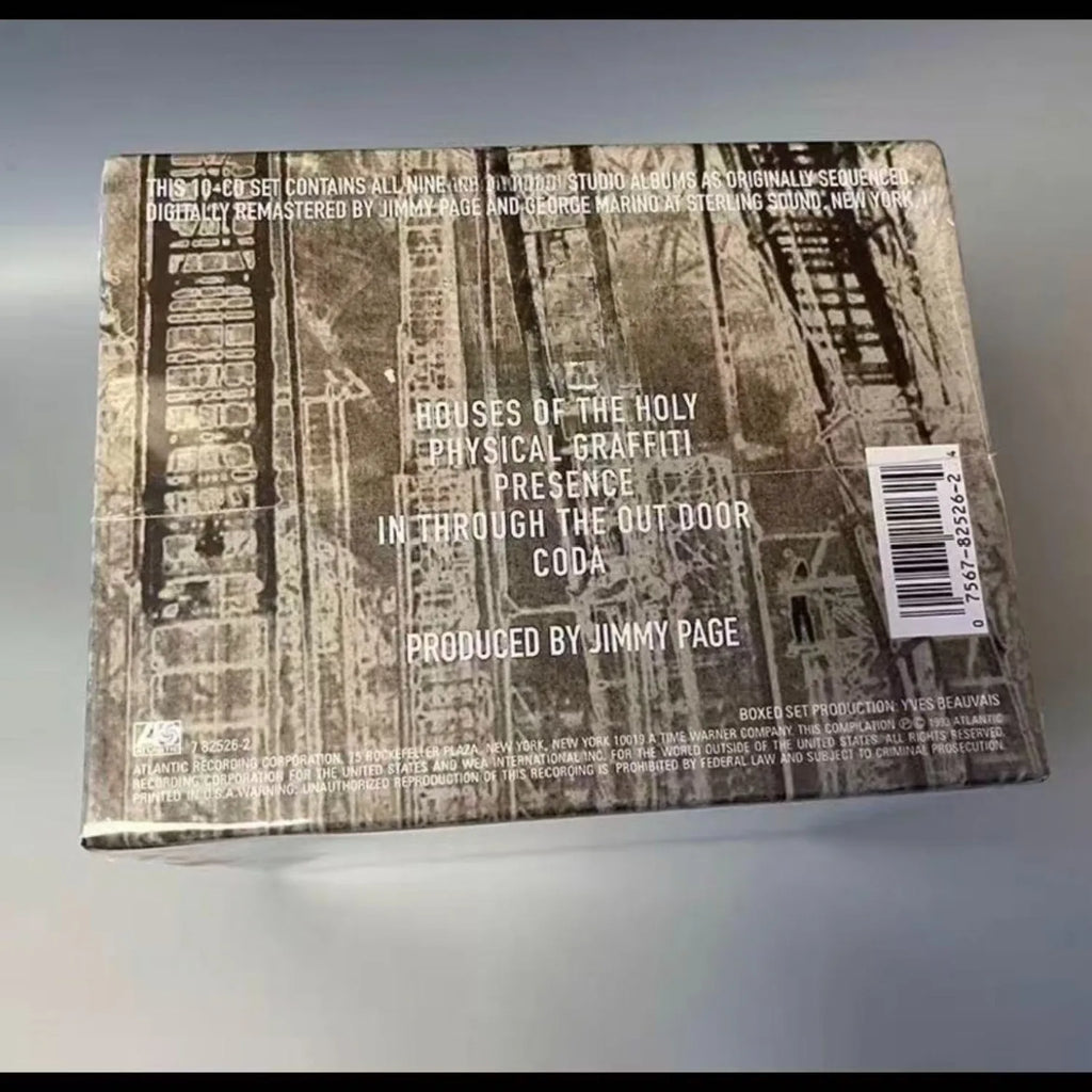 Legendary Rock Band 10CD Premium Box Set | Remastered Collection Music CD Box Set Qme