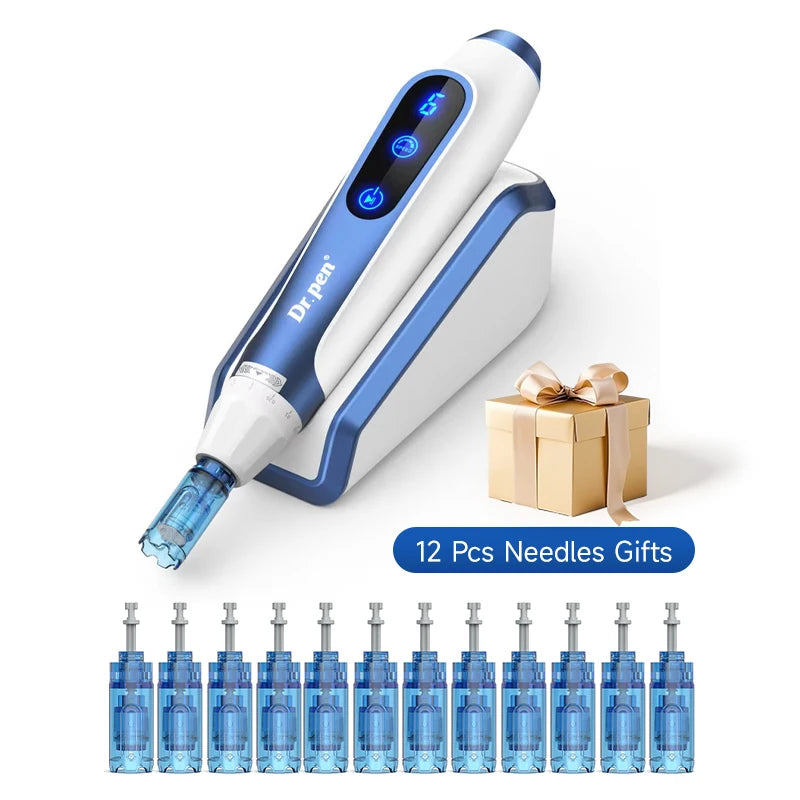 Dr. Pen A11 Wireless Microneedling Pen – 12 Cartridges Microneedling Pen Qst