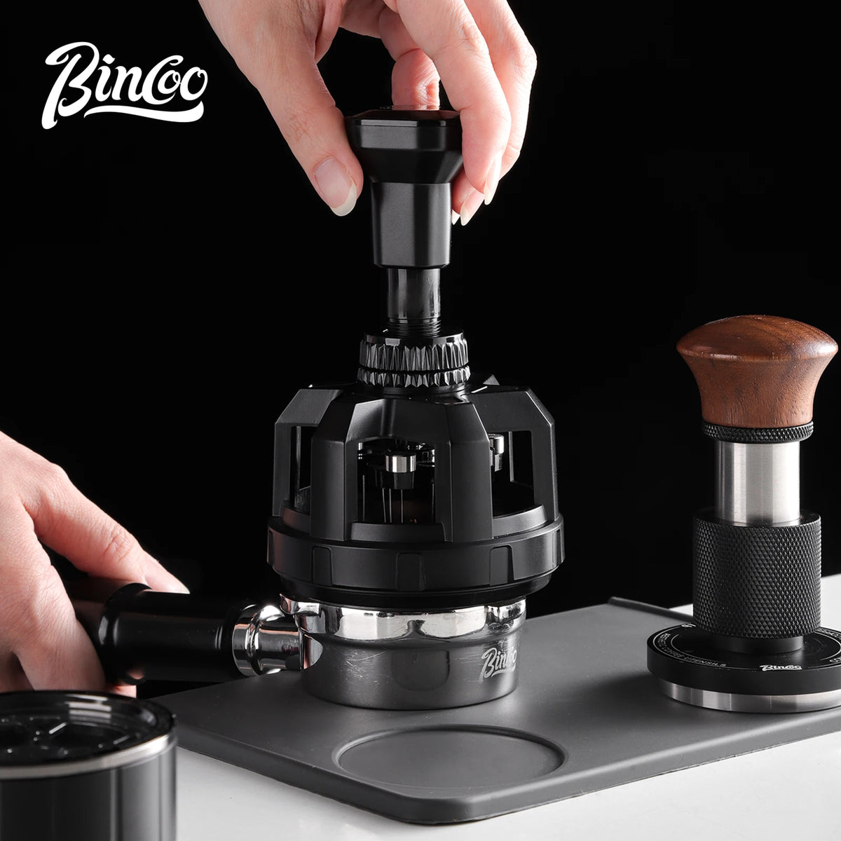Bincoo Adjustable Needle Coffee Distributor – Espresso Stirrer Espresso Distributor Qst
